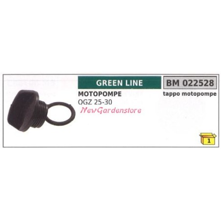 GREEN LINE QGZ 25-30 Motorpumpe Tankdeckel 022528 | Newgardenstore.eu