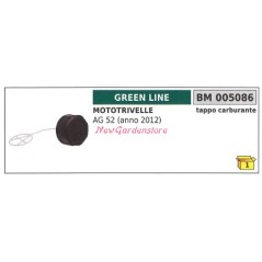 Fuel cap GREEN LINE motor grader AG 52 005086