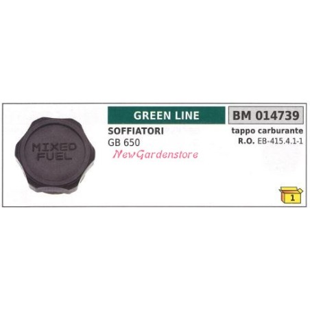 Tankdeckel GREEN LINE Gebläse GB 650 014739 | Newgardenstore.eu