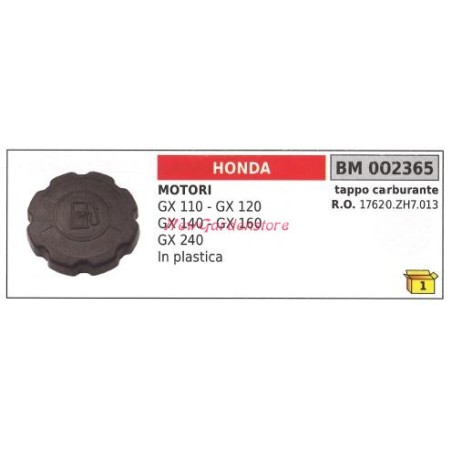 Bouchon de carburant HONDA générateur GX 110 120 140 160 240 002365 | Newgardenstore.eu