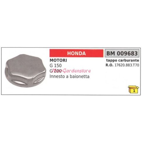 Tankdeckel HONDA Motormäher G 150 200 009683 | Newgardenstore.eu