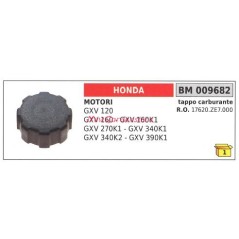 Tankdeckel HONDA Rasenmäher GXV 120 160 009682