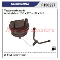 Fuel filler cap HUSQVARNA chainsaw 136 137 141 142 R150227 | Newgardenstore.eu