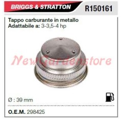 Tapón metálico de combustible B&S cortacésped 3 3,5 4cv R150161 | Newgardenstore.eu