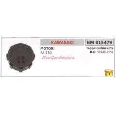 Tapón combustible motoazada KAWASAKI FA 130 015479