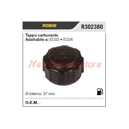 Tappo carburante ROBIN tagliaerba rasaerba tosaerba EC02 EC04 R302380 | Newgardenstore.eu