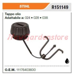 STIHL chainsaw fuel cap 024 028 038 R151149 | Newgardenstore.eu