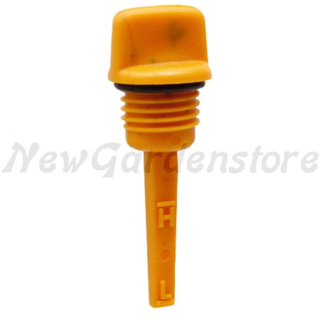 Plug with oil dipstick lawn tractor compatible YANMAR 160710-01760 | Newgardenstore.eu