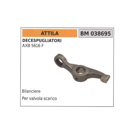 Culbuteur de soupape d'échappement ATTILA moteur 4 temps débroussailleuse 038695 | Newgardenstore.eu