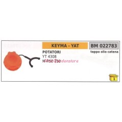 KEYMA bouchon d'huile de chaîne élagueuse YT 4308 M PSE 750 022783 | Newgardenstore.eu