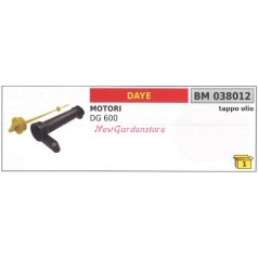 Tappo olio DAYE tagliaerba tosaerba rasaerba DG 600 038012 | Newgardenstore.eu