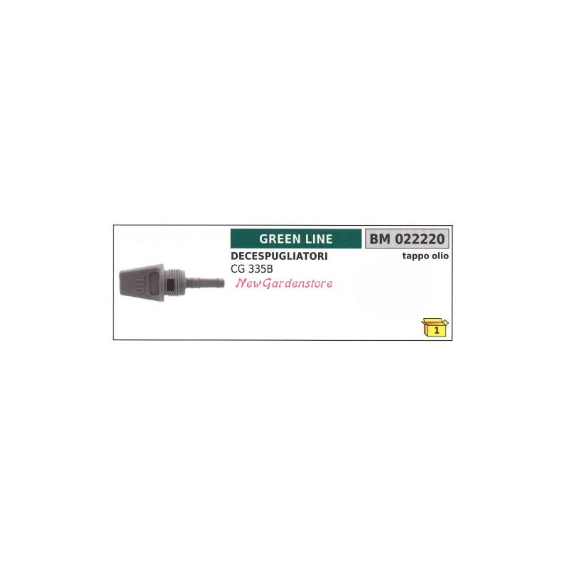 Bouchon de remplissage d'huile GREEN LINE débroussailleuse CG 335B 022220