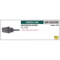 Bouchon de remplissage d'huile GREEN LINE pour débroussailleuse CG 335S 022236 | Newgardenstore.eu