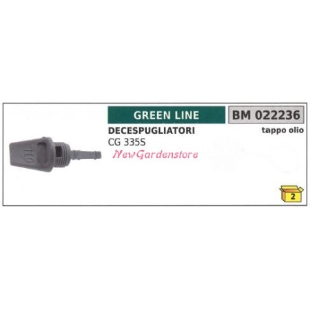 Tappo olio GREEN LINE decespugliatore CG 335S 022236 | Newgardenstore.eu