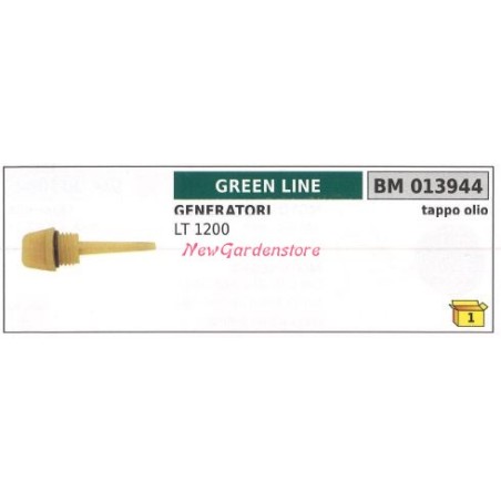 Tappo olio GREEN LINE generatore LT 1200 013944 | Newgardenstore.eu