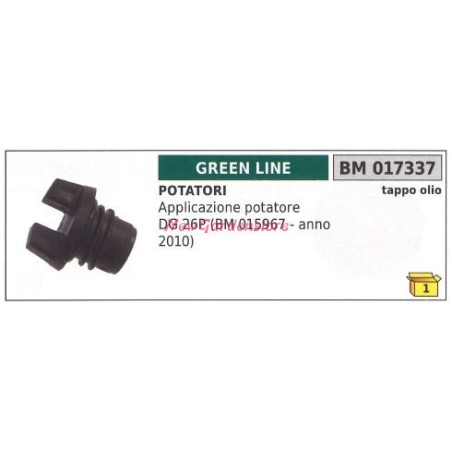 Tappo olio GREEN LINE potatore 017337 | Newgardenstore.eu