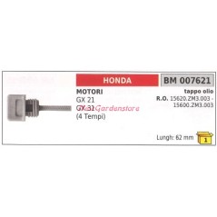 Bouchon de remplissage d'huile HONDA débroussailleuse GX 21 GX 31 15620ZM3003 15600ZM3003 | Newgardenstore.eu