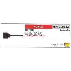 Bouchon de remplissage d'huile HONDA générateur GX 240 270 340 390 015652 | Newgardenstore.eu