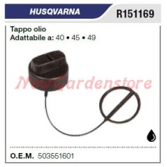 Tapón de llenado de aceite HUSQVARNA motosierra 40 45 49 503551601