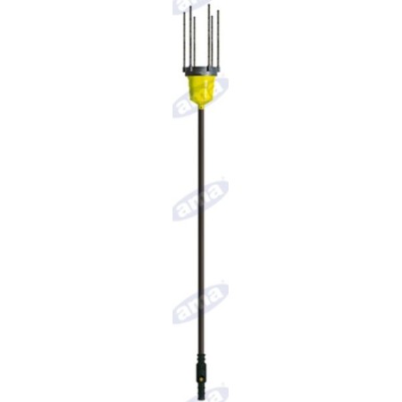 Fixed rod electric harvester 250cm Synthesis by Oliviero 12V cable 12mt | Newgardenstore.eu