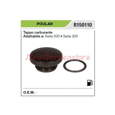 Oil filler cap POULAN chainsaw 200 300 series R150110 | Newgardenstore.eu