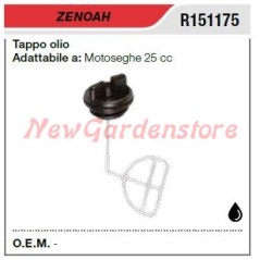 Tapón aceite ZENOAH motosierra 25cc R151175 | Newgardenstore.eu