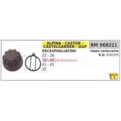 Bouchon de remplissage de carburant ALPINA débroussailleuse 22 26 31 36 41 45 55 008211