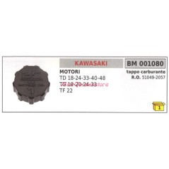 Fuel filler cap KAWASAKI engine brushcutter TD 18 24 33 40 001080