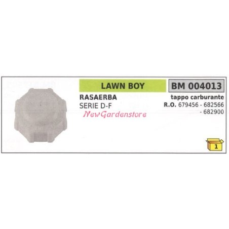 Bouchon de remplissage de carburant LAWN BOY moteur de tondeuse série D F 004013 | Newgardenstore.eu