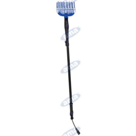 ELIA cosechadora eléctrica pértiga telescópica 170/260cm motor 12V escobillas 500W | Newgardenstore.eu