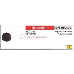 Bouchon de remplissage de carburant MITSUBISHI débroussailleuse TB 50 PFD 016176