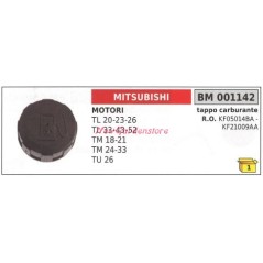 Bouchon de remplissage de carburant moteur MITSUBISHI débroussailleuse TL 20 23 26 001142 | Newgardenstore.eu