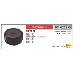 Tapón del depósito motor MITSUBISHI desbrozadora TLE 24 33 43 028993 | Newgardenstore.eu