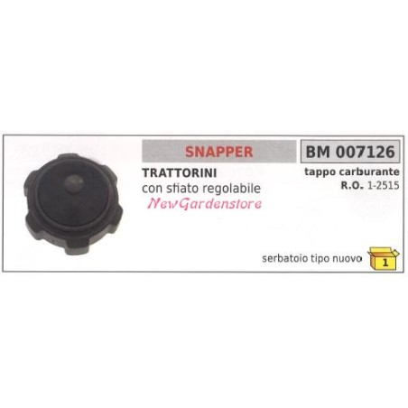 Kraftstofftankdeckel SNAPPER Rasentraktor Motormäher 007126 | Newgardenstore.eu