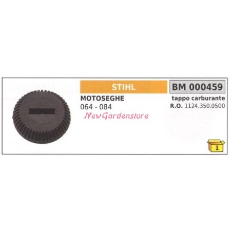 Bouchon de remplissage pour moteur de tronçonneuse STIHL 064 084 000459 | Newgardenstore.eu