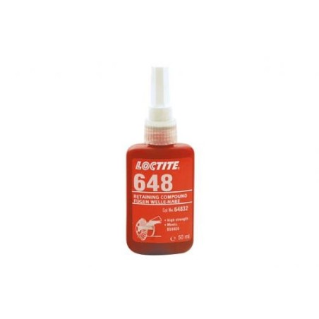 Locking agent for cylindrical couplings LOCTITE 648 50 ml content | Newgardenstore.eu