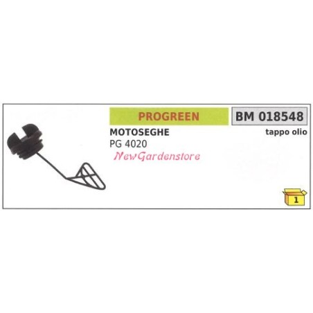 Motoröleinfülldeckel PROGREEN Gebläse PG 4020 018548 | Newgardenstore.eu