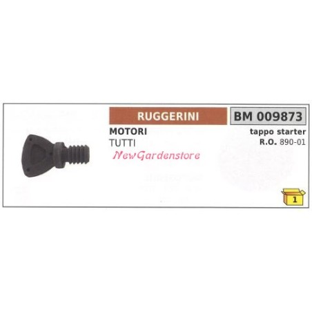 Tappo starter motore RUGGERINI 009873