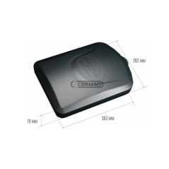 Bolsillo para documentos A4 con lengüeta de bloqueo orificio para candado 64594 | Newgardenstore.eu