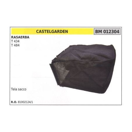 Korb aus Segeltuch CASTELGARDEN Rasenmäher T 434 484 012304 | Newgardenstore.eu