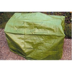 Lawn tractor protective tarpaulin 165x112x102cm polyethylene tear-proof stretch | Newgardenstore.eu