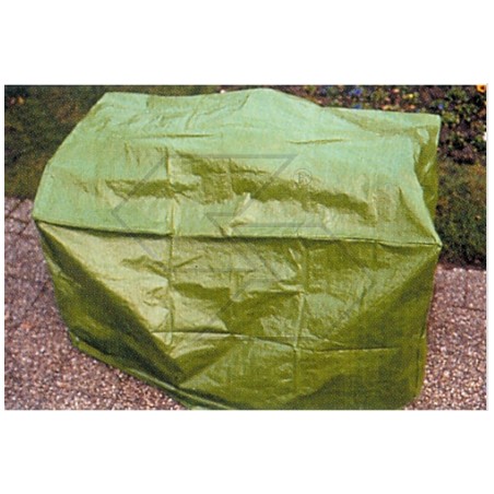 Lona de protección para tractor de césped 165x112x102cm polietileno elástico antidesgarro | Newgardenstore.eu