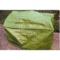 Bâche de protection pour tracteur de pelouse 165x112x102cm polyéthylène stretch indéchirable