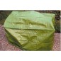 Lawn tractor protective tarpaulin 165x112x102cm polyethylene tear-proof stretch