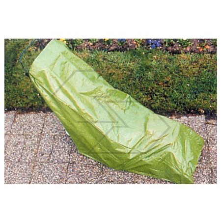 Grünes Schutztuch für Rasenmäher 183x117cm Polyethylen Stretch reißfest | Newgardenstore.eu