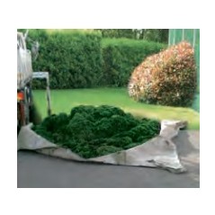Collection tarpaulin for mowing grass leaves 4x4m capacity 300Kg weight 3,95kg R342231 | Newgardenstore.eu
