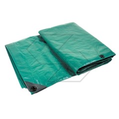 Tarpaulin with eyelets 6x8 m reinforced corners waterproof washable tear-resistant cover | Newgardenstore.eu