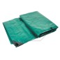 Tarpaulin with eyelets 6x8 m reinforced corners waterproof washable tear-resistant cover