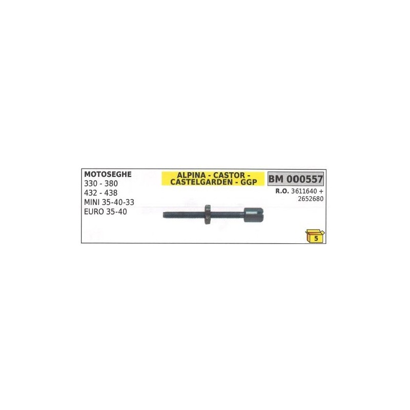 Tensor de cadena ALPINA para motosierra 330 380 432 438 MINI 35 40 33 000557