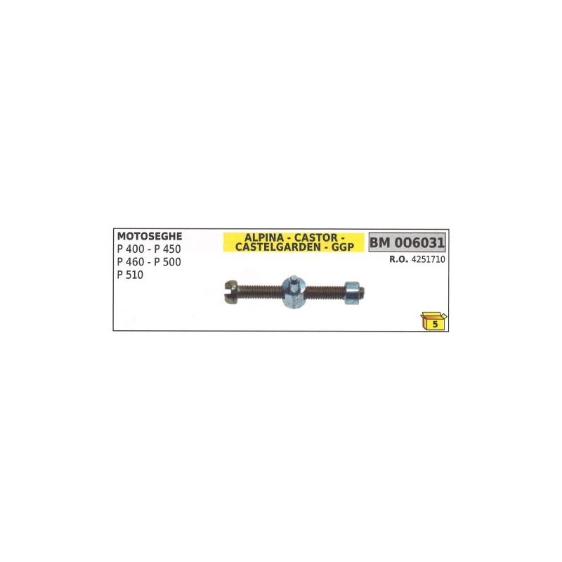ALPINA chain tensioner for chainsaw P 400 450 460 500 510 006031